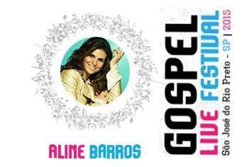 Aline Barros na noite Gospel no pátio de eventos em Caruaru-pe